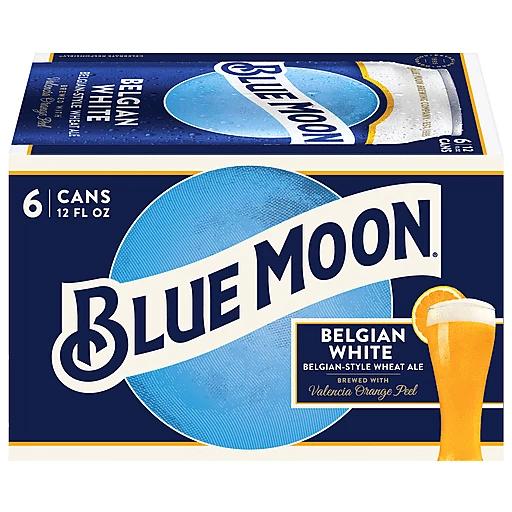 Blue Moon Beer Belgian White 6 Ea Beer Sendik s Food Market
