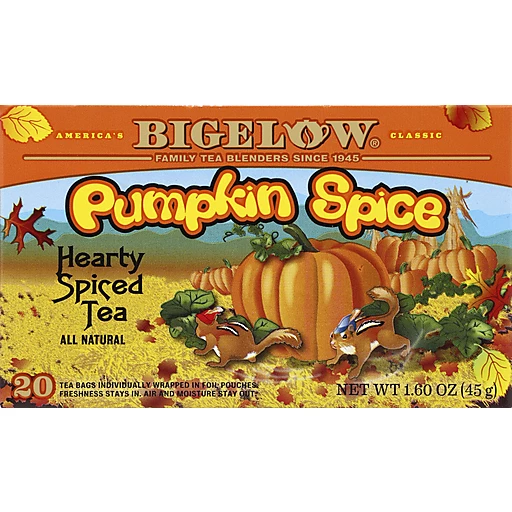 Bigelow Pumpkin Spice Autumn Spiced Tea | Black | Sendik’s Food Market