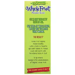 Organic whole fruit frozen juice online