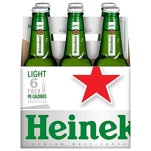 Heineken Light Beer Premium Lager 6