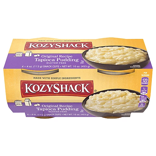 Most Shack Pudding Kozy Shack Tapioca Pudding Kozy Shack® Simply Well® Tapioca Pudding