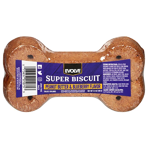 Peanut butter sales blueberry dog treats