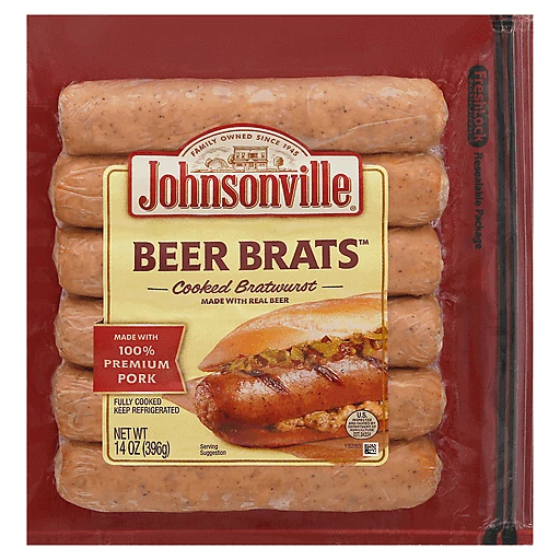 Weber Grilled Johnsonville Beer Brats {Tips for Perfect Sausages