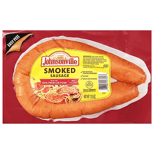 Johnsonville Smoked Sausage 13.5 Oz, Brats & Sausages