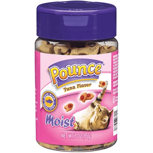 Pounce moist cat treats on sale