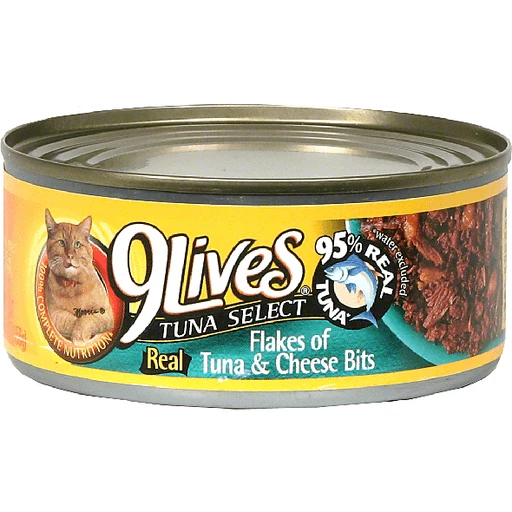 9 lives cat food nutrition information online