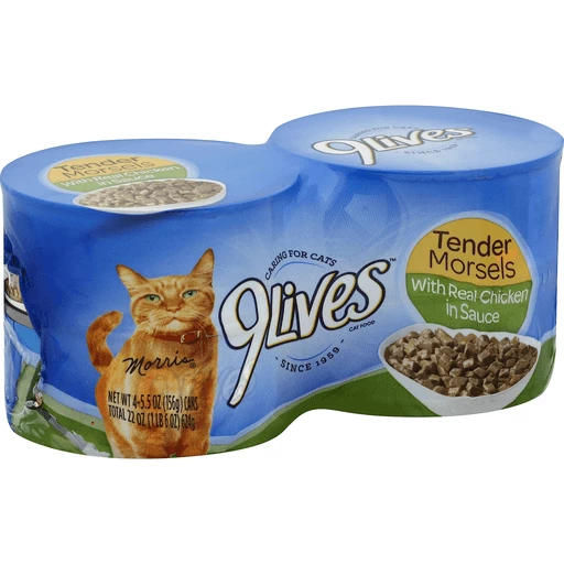 Tender clearance cat food