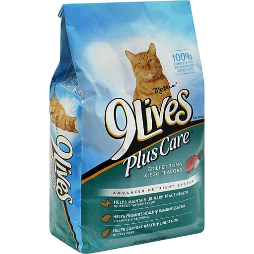 9 lives plus care cat food clearance