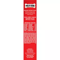 Milk bone dog biscuits online nutrition facts