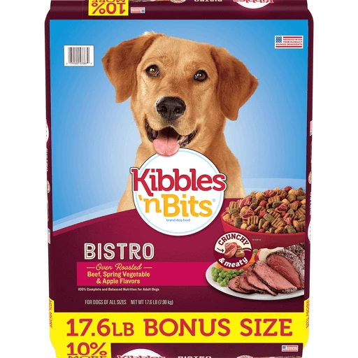 Kibbles n Bits Dog Food 17.6 lb Dog Food Market Basket