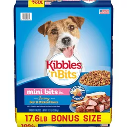 Kibbles n Bits Dog Food 17.6 lb Dog Food Market Basket