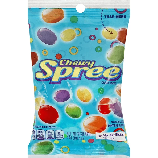SPREE Chewy Candy 7 Oz. Bag Packaged Candy Sendik s Food Market