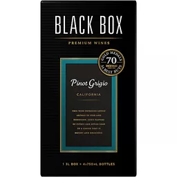 Black Box Pinot Grigio White Wine 3L Box Wine Pinot Grigio