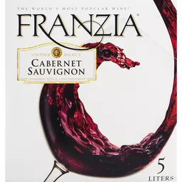 Franzia Cabernet Sauvignon Red Wine 5 Liter Box Sauvignon