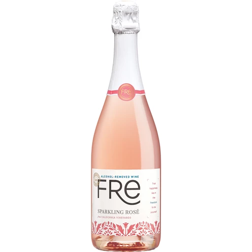 Fre Sparkling Rose Alcohol Removed Wine Non Alcoholic Wine