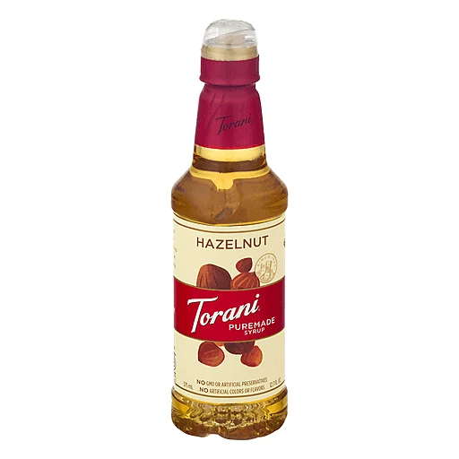 Torani Syrup, Puremade, Hazelnut 375 Ml