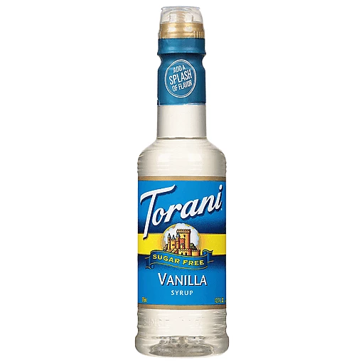 Torani Vanilla Syrup Sugar Free 12.7 Fl Oz Flavoring Syrups
