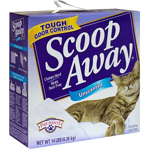 Scoop Away Clumping Cat Litter Unscented Litter Market Basket