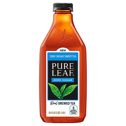 Pure Leaf Brewed Tea, Zero Sugar, Real, Sweet 64 fl oz | Shop