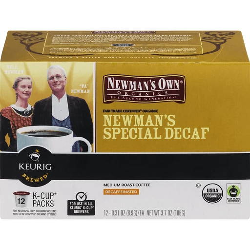 Newman's decaf k cup deals