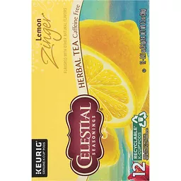 Celestial Seasonings Herbal Tea Caffeine Free Lemon Zinger K