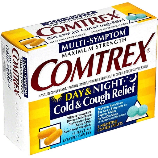 Commtrex Comtrex Ingrediants Maximum Strength