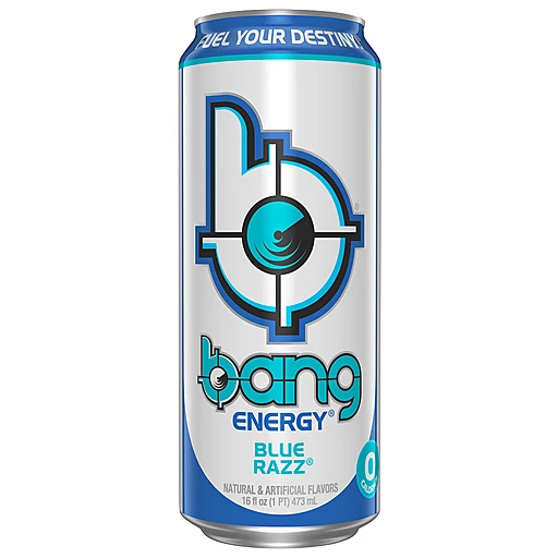 Bang Energy Drink, Blue Razz 16 Fl Oz | Sports & Energy