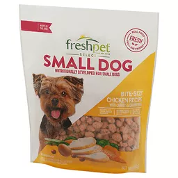 Freshpet Select Small Dog Bite Size Chicken Recipe Dog Food 1 Lb