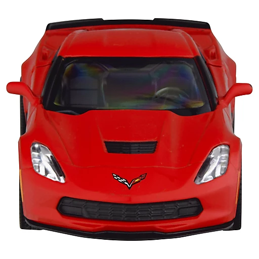 Red corvette toy car shop