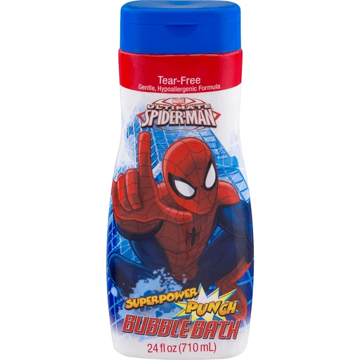 Marvel Bubble Bath, Ultimate Spider-Man, Superpower Punch