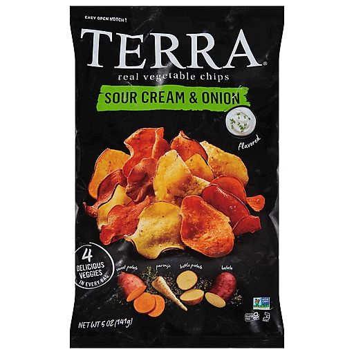 Terra top vegetable chips