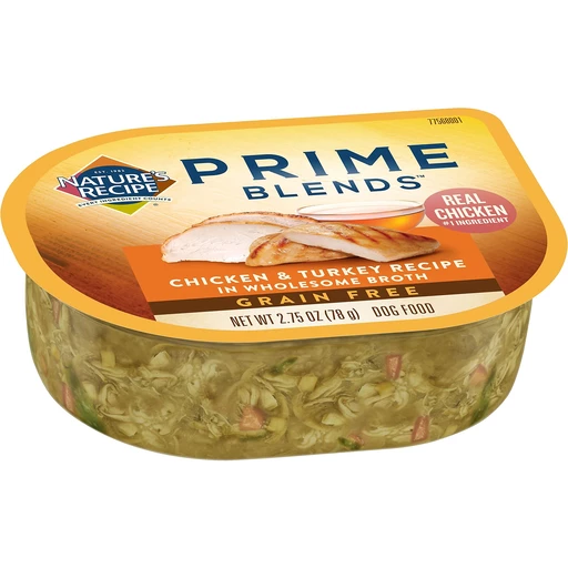 Nature's recipe chicken recipe in broth wet dog food online