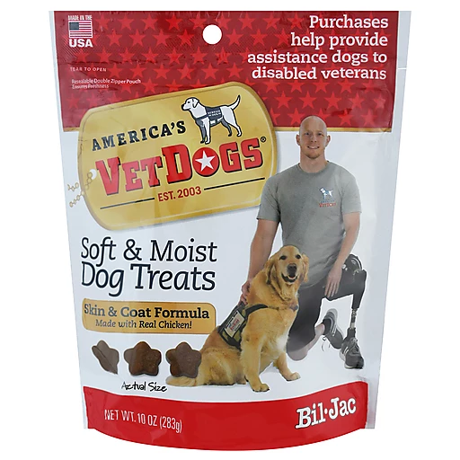 Bil Jac America s VetDogs Dog Treats 10 Oz Dog Treats Sendik s