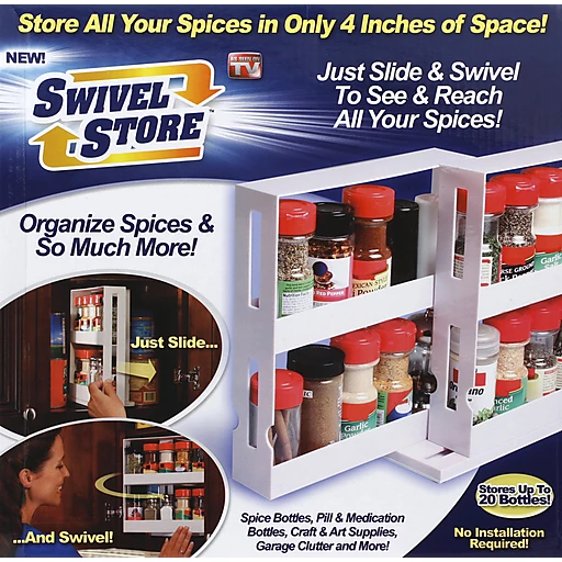 Space saving spice rack as seen on tv hotsell