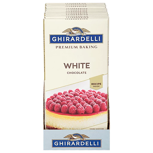 Ghirardelli best sale white chocolate