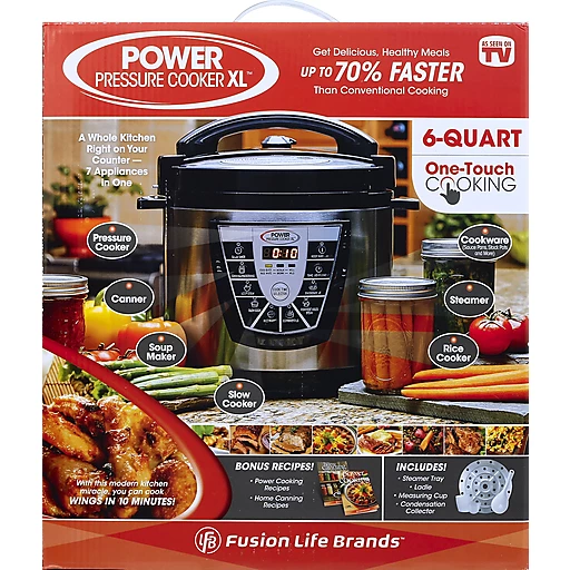Power pressure cooker xl steamer tray sale