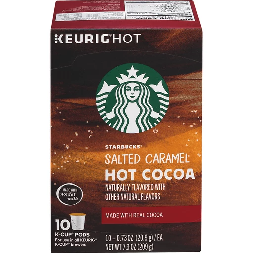 Starbucks Hot Cocoa 10 ea Single Serve K Cups Pods Market