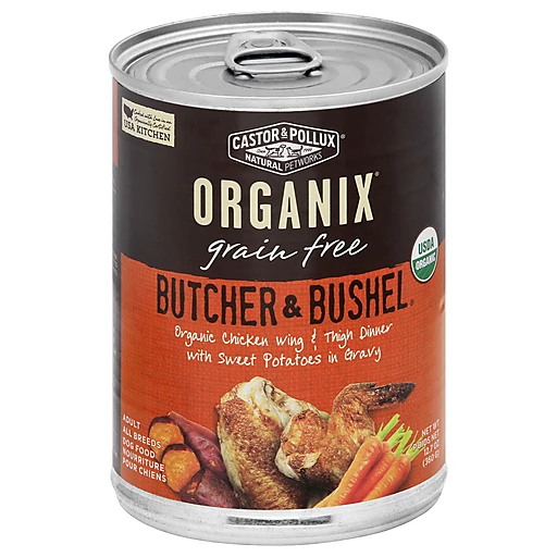 Organix Grain Free Butcher Bushel Organic Chicken Wing Thigh