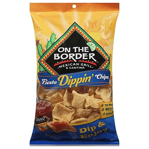 On the outlet border tortilla chips
