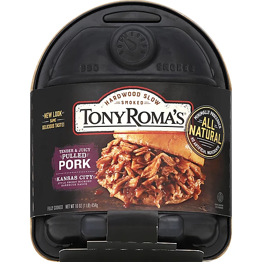 Tony Roma s Fully Cooked Pulled Pork in Sweet Hickory Sauce Pork