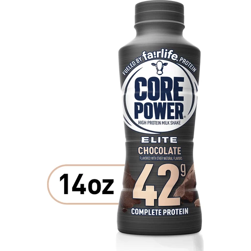 Core Power Milk Shake High Protein Elite Chocolate 14 Fl Oz