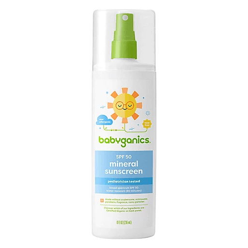 Babyganics sunscreen sales