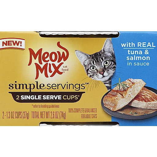 Meow mix senior cat food online