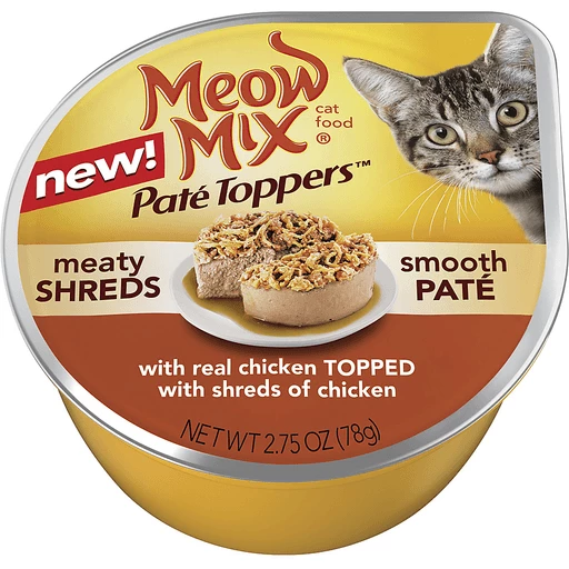 Meow mix pate toppers best sale