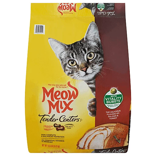 Meow mix salmon outlet