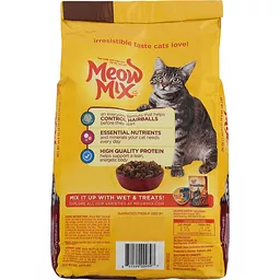 Meow mix top hairball control