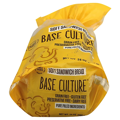 Base Culture Sandwich Bread, Soft 24 oz | Specialty Bread & Toast
