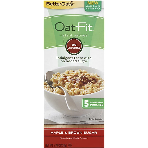 Better Oats Oatmeal 5 ea, Oatmeal & Hot Cereal