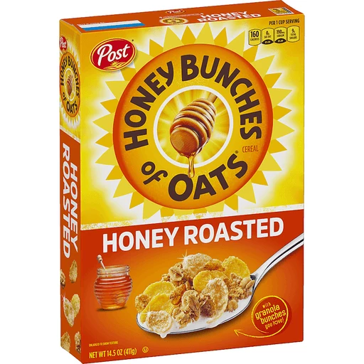 Post Honey Bunches Of Oats Cereal