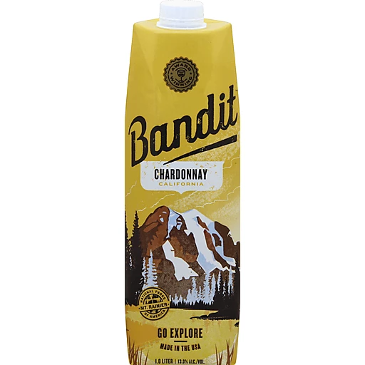 Bandit Chardonnay White Wine 1 L Box Wine Chardonnay Sendik s